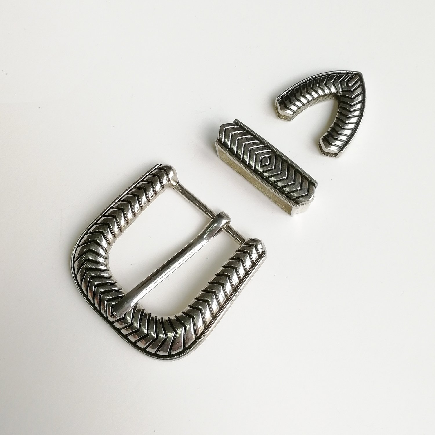 Garment Accessory Regular Striation Belt Buckles for Fashion Delicacy Streetwear Strap Collocation