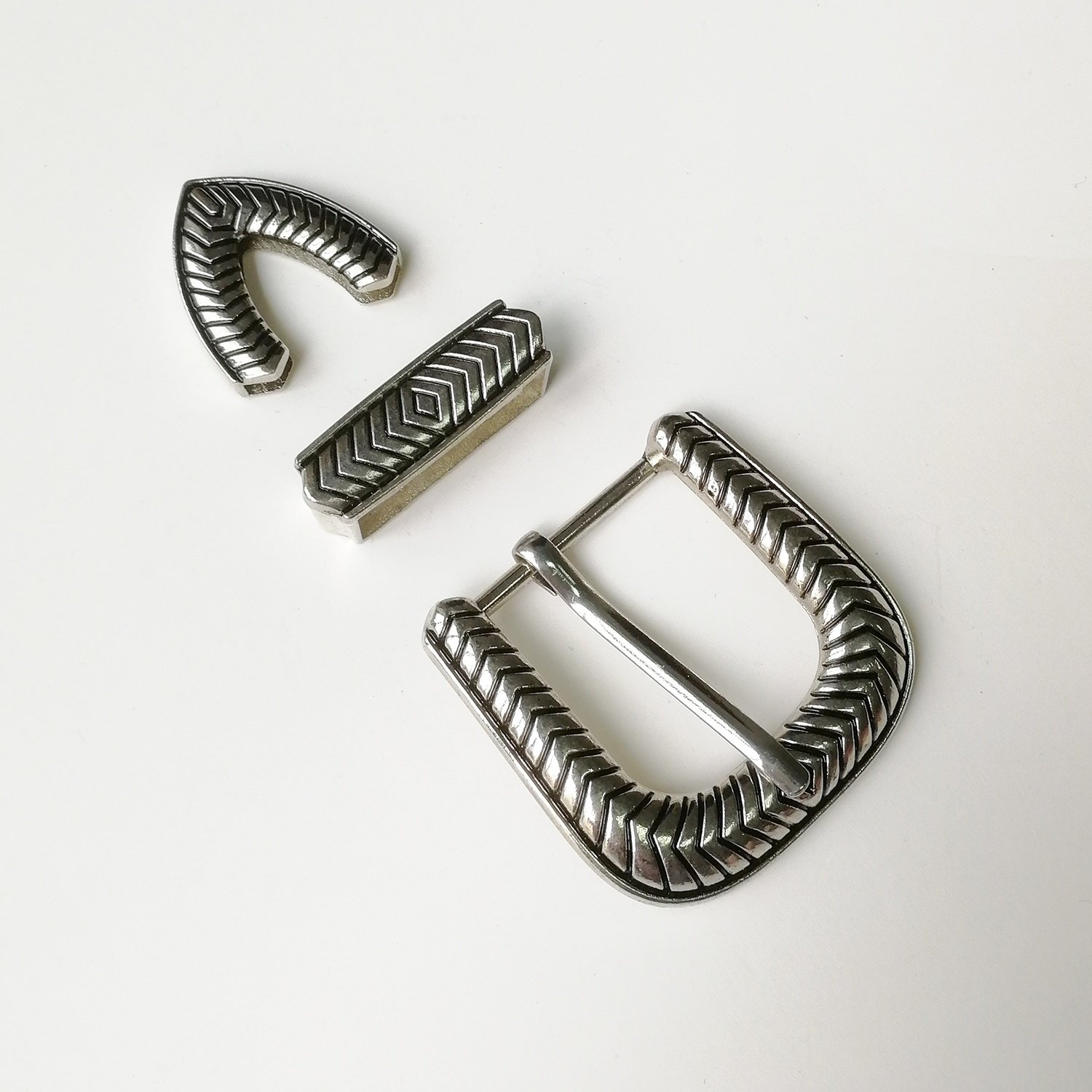 Garment Accessory Regular Striation Belt Buckles for Fashion Delicacy Streetwear Strap Collocation