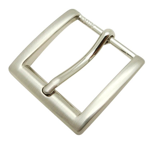 30MM Simple Metal Pin Belt Buckle For Leather Belt Nickel Brushed Square Buckles Zinc Alloy Durable Waist Strap Buckle