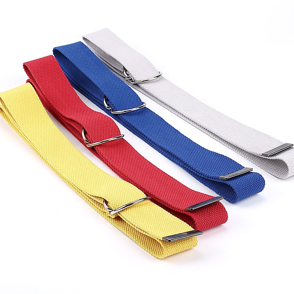 Tactical Heavy Duty Reinforced polyester cotton Belt for Men Adjustable Webbing Belt Strap with Metal Buckle