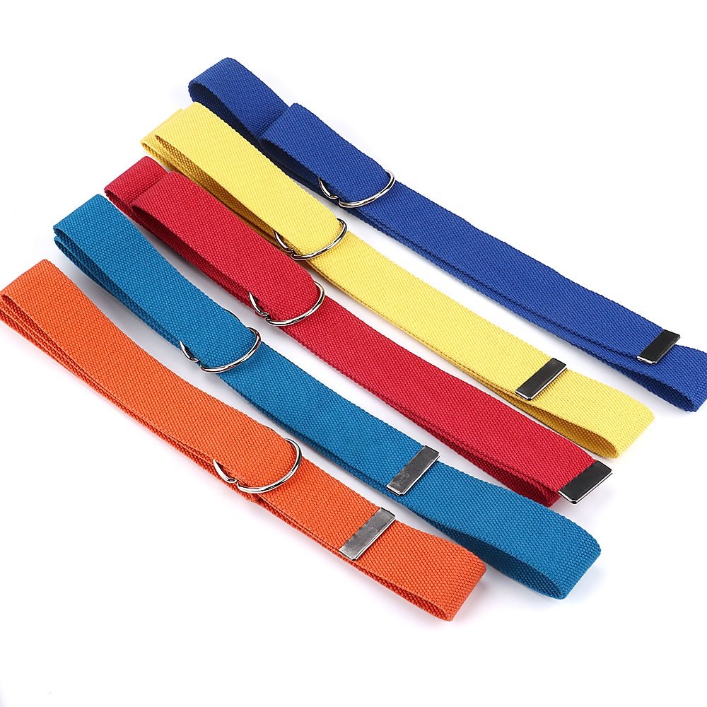 Tactical Heavy Duty Reinforced polyester cotton Belt for Men Adjustable Webbing Belt Strap with Metal Buckle