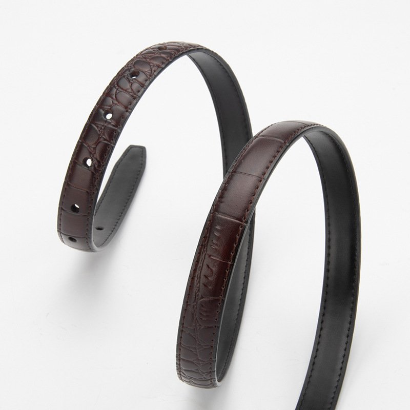 Luxury Designs Crocodile Pattern Genuine Leather Silver Heart Buckle Female Cowhide Waist Belt Decorative Jeans