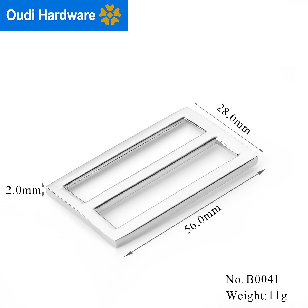 7 Different Size Shape Edge Metal Bag Adjust Metal Strap Buckles For Webbing Diy Bag Luggage