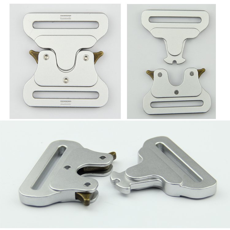 21mm hardware bag accessories black leather buckle for strap and boots small strong metal 3/4inch quick release buckle