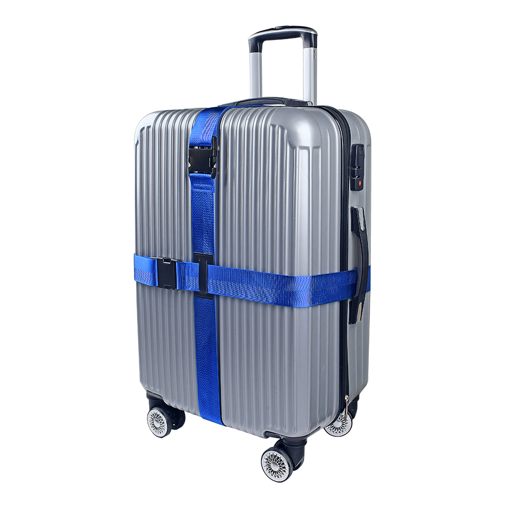 Travel Trolley Suitcase Elastic Luggage Strap With Metal Buckle