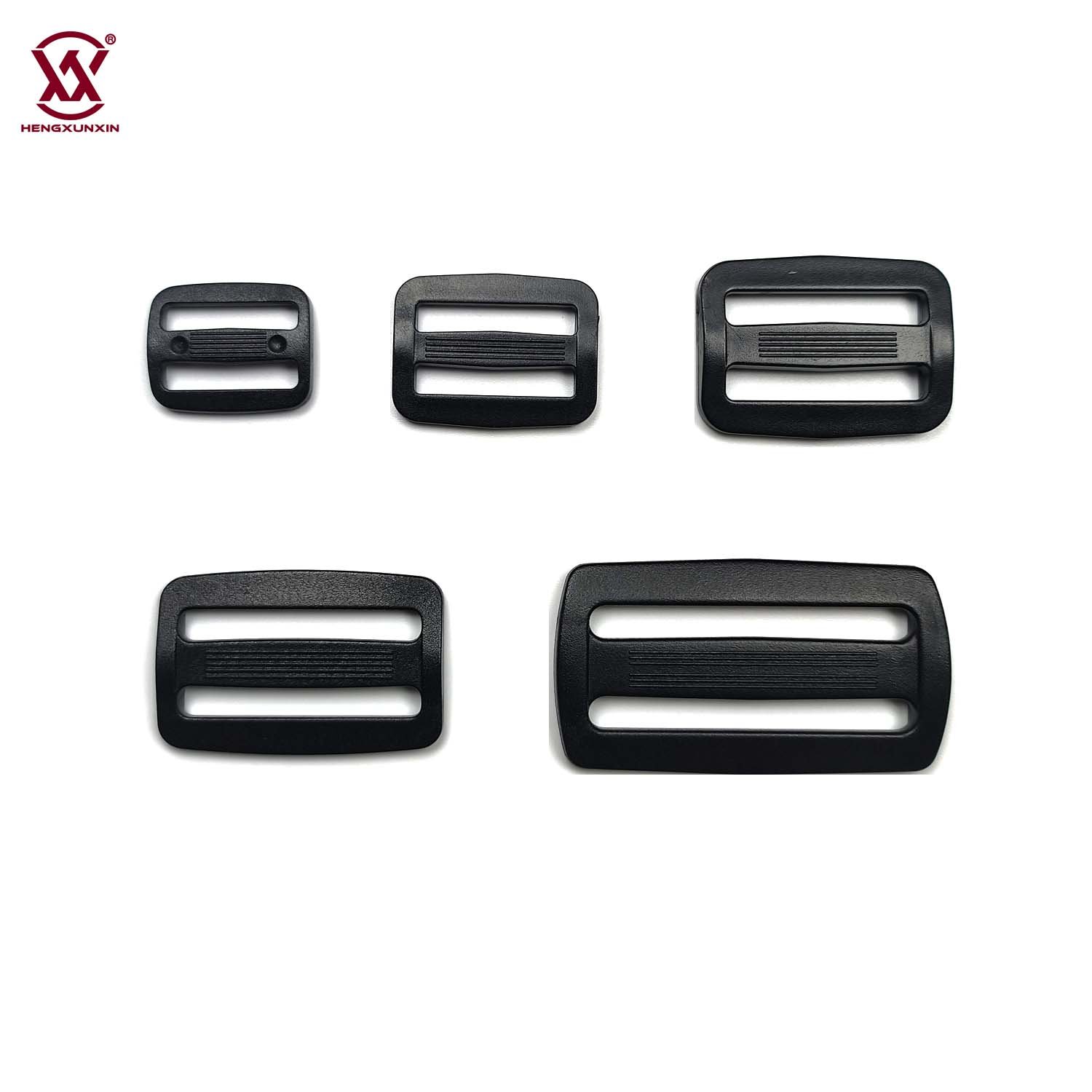 Heavy duty high quality 21mm 25mm 32mm 38mm 51mm rectangle slider tri-glide adjustable strap buckle for bag
