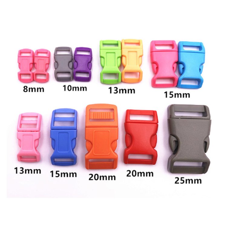 Paracord Bracelets Luggage Straps Pet Collar Backpack Snap Side Release Plastic Buckles