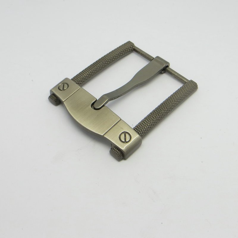 High Quality Custom Logo Engraving Belt Zinc Alloy Adjust Pin Buckle Metal Buckle For Belt