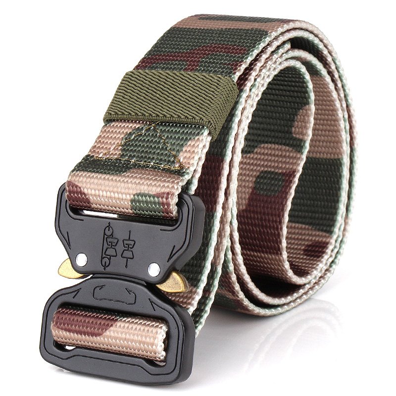 Wholesale Camouflage Tactical Belt Nylon Belt 38MM
