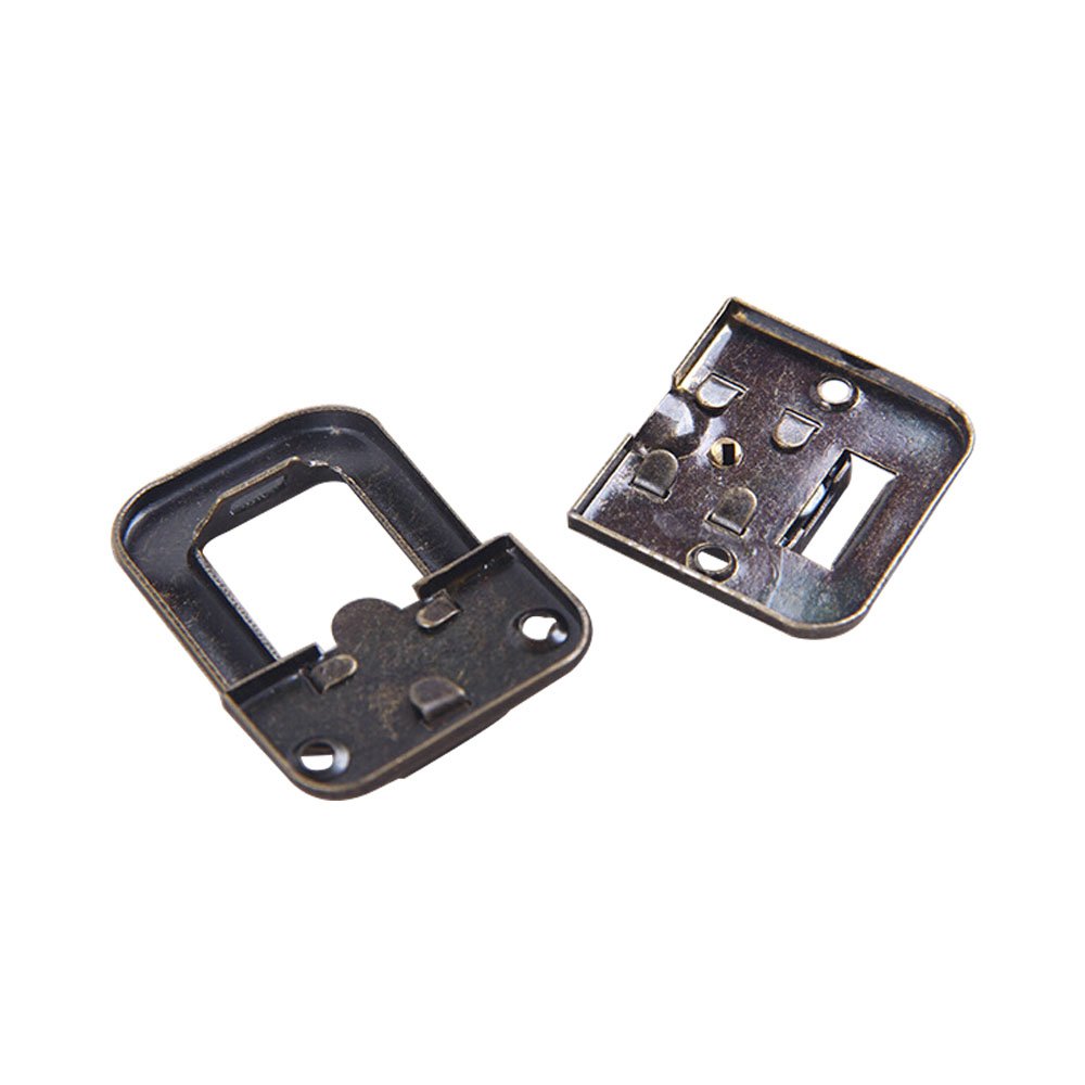 Silver Wooden Box Latches Small Box Catch Buckle For Display Gift Case Jewelry Tool Lock