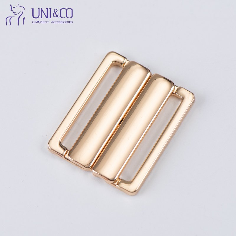 25mm Nickel Free Shinning Zinc Alloy Metal Bra Clasp Connectors Closure Swimsuit Buckle for Underwear Bikini