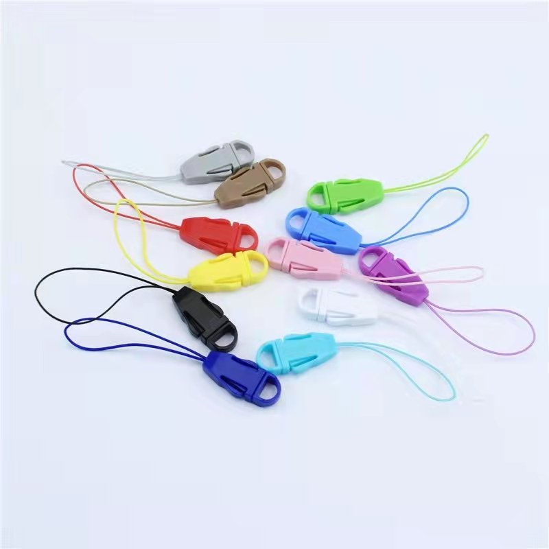 DIY fashionable POM/ABS adjustable plastic colorful buckle lanyard aircraft buckle for Promotional Gift