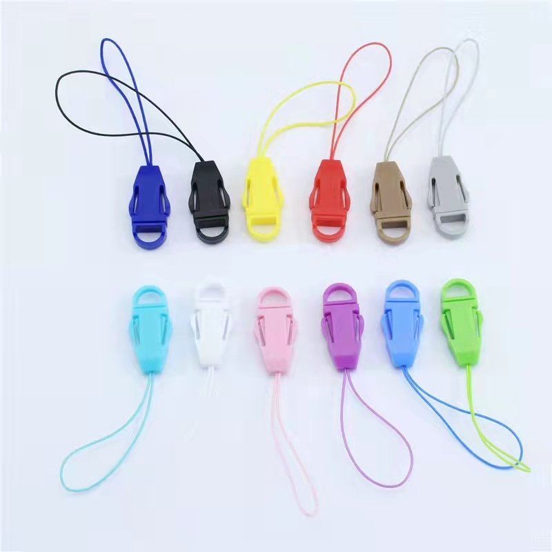 DIY fashionable POM/ABS adjustable plastic colorful buckle lanyard aircraft buckle for Promotional Gift