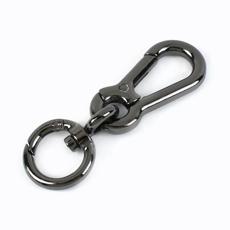 17mm Handbag Parts Accessories Bag Buckles Rotating Clasp Spring Swivel Hooks