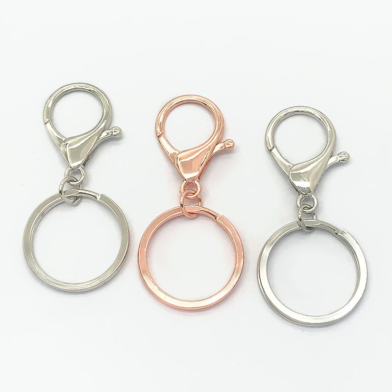 Customize any colorLobster Clasp Keychain Key Chain Lobster Clasp With Turn Buckle Diy Jewelry Accessories