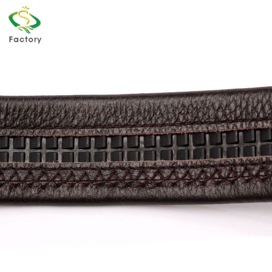 Wholesale custom logo fashionable man leather belt without the buckle