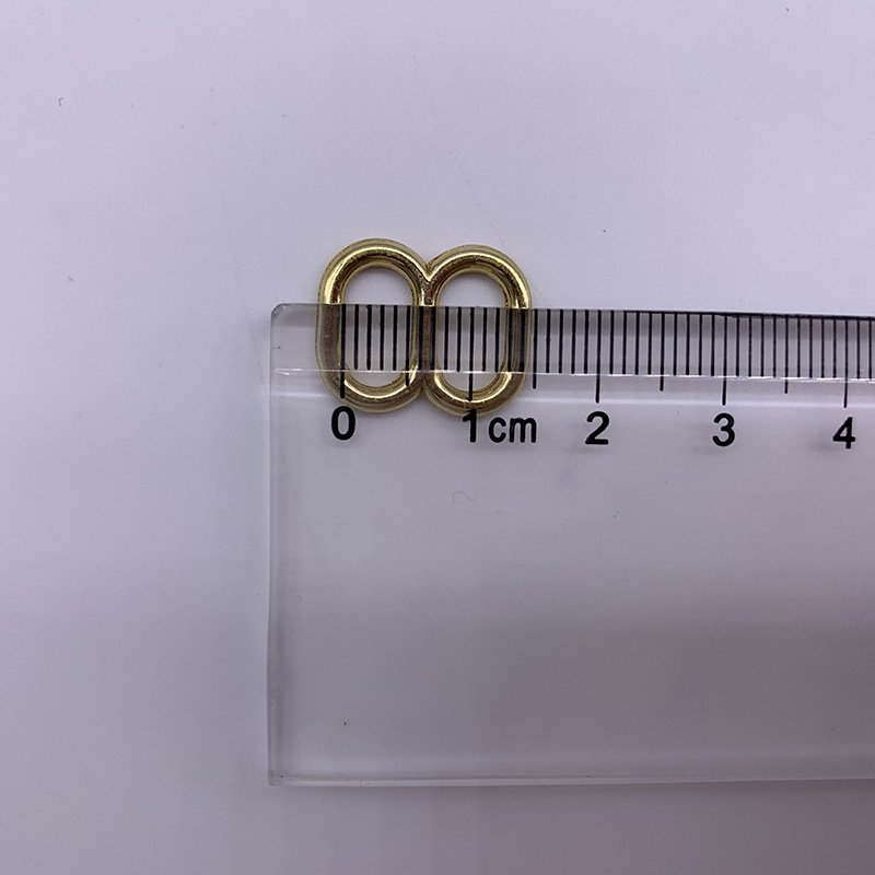 Various size 8 slider swimwear buckle