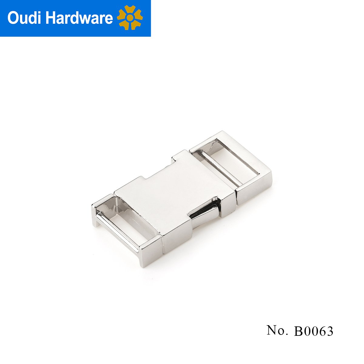 Light Gold Side Release Buckles for Dog Collars High Quality Zinc Alloy Side Quick Release Buckles for Bags and Luggages