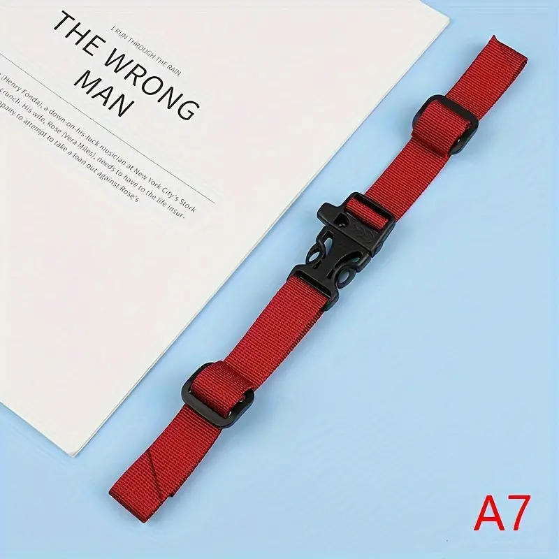 Backpack Chest Strap Harness With Front Buckle Adjustable Shoulder Strap Anti-slip Chest Strap For Bag Backpack Accessories