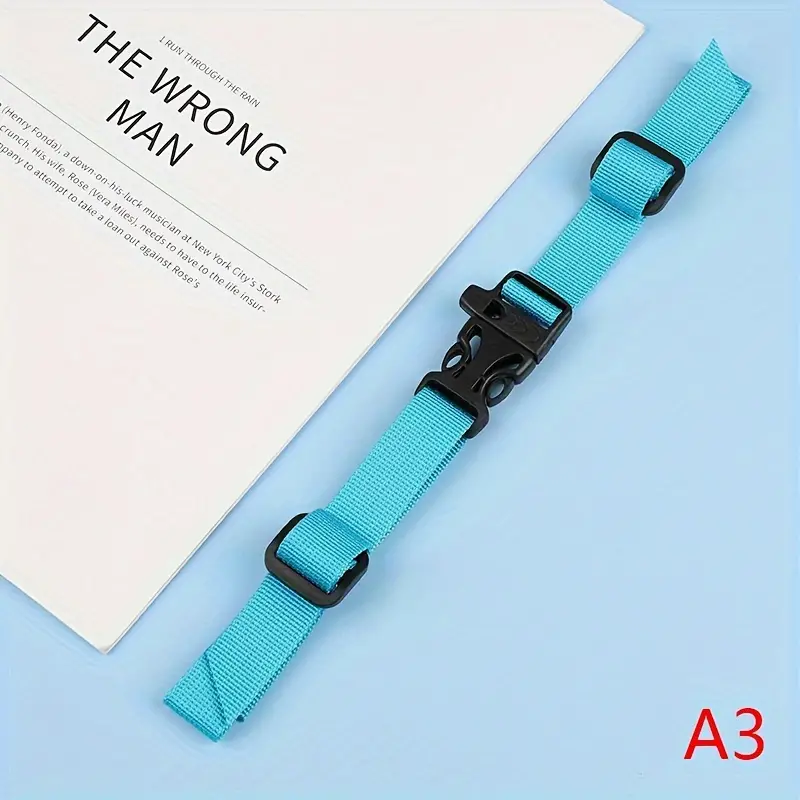 Backpack Chest Strap Harness With Front Buckle Adjustable Shoulder Strap Anti-slip Chest Strap For Bag Backpack Accessories