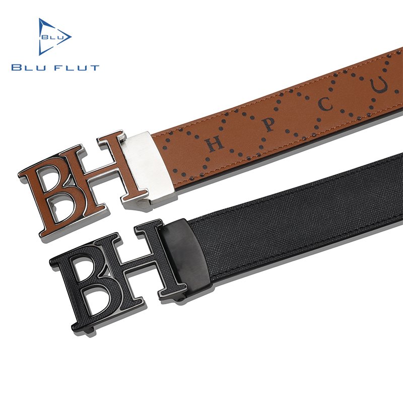 New arrival mens genuine leather belts custom stainless steel belt buckle man belts leather