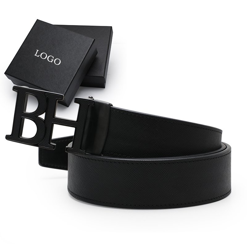 New arrival mens genuine leather belts custom stainless steel belt buckle man belts leather