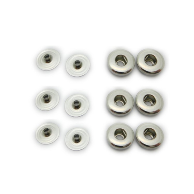 Nickel plating snap Snapper ecg snap button ECG electrodes medical Button ecg snap buckle