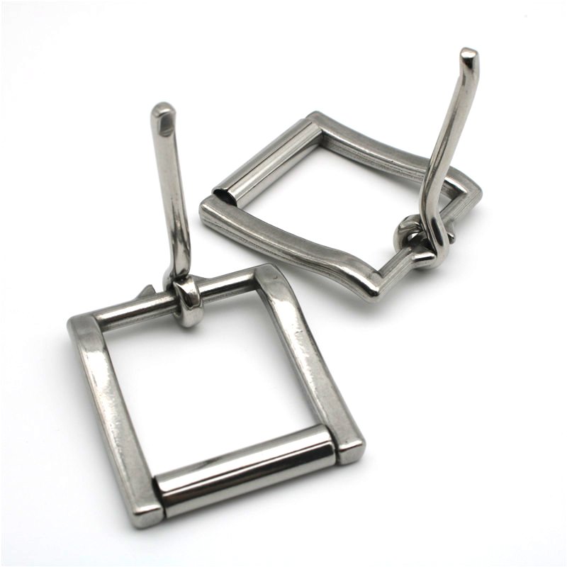Polished Finish Stainless Steel Buckle Single Prong Replacement Roller Belt Buckle Fits 25mm 30mm 34mm 38mm Wide Belt