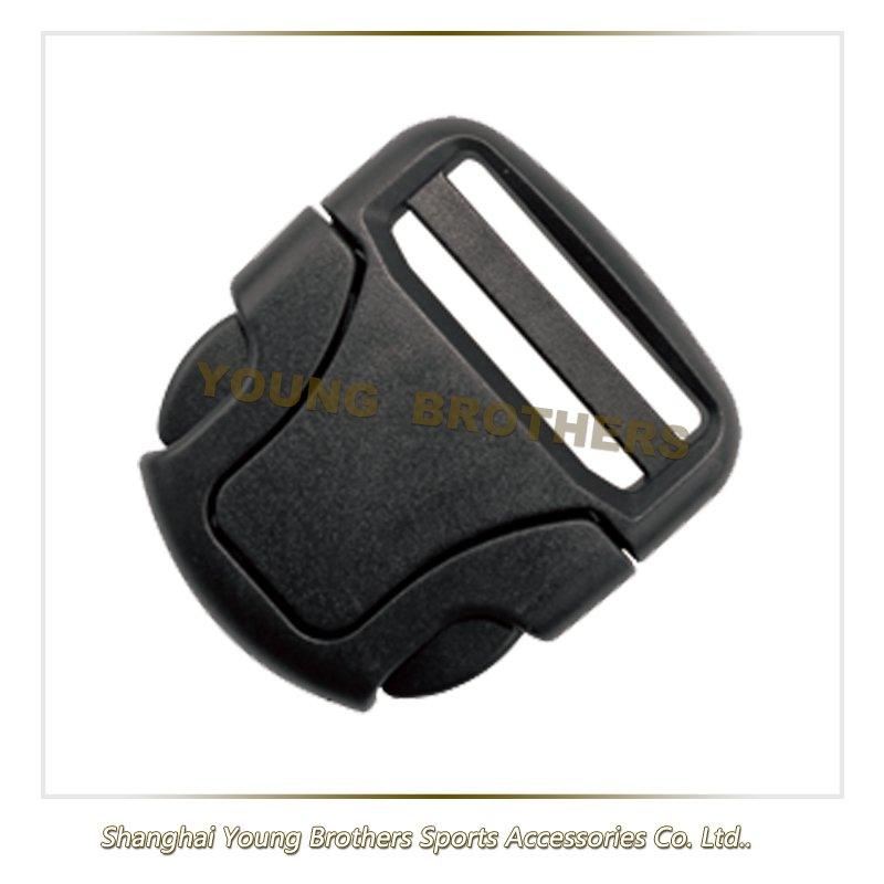 High Quality Plastic Shell Lock Dual Adjust Buckles for Backpacks or Suitcases