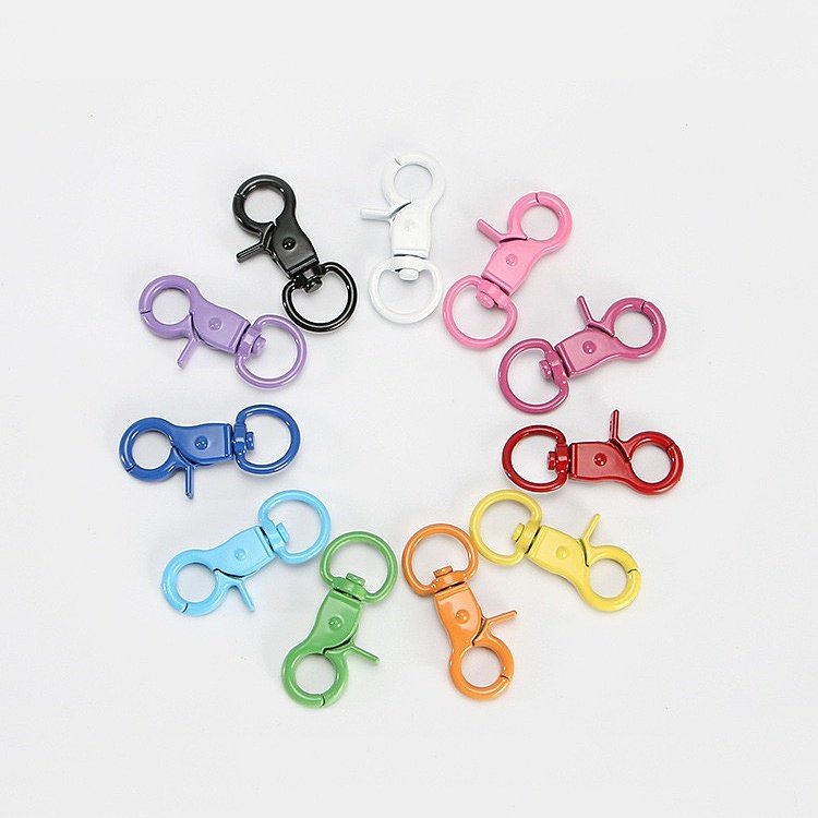 Adjustable Colored Bolt snap Decorative strap Shoulder strap buckle Base stud for leather backpack handbags