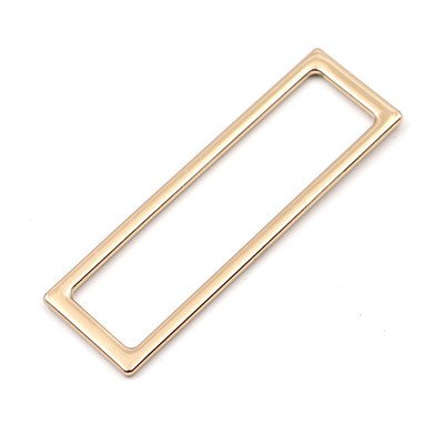 Bag Garment Rectangle Gun Metal Zinc Alloy Nickel 30MM/50MM Buckle Square