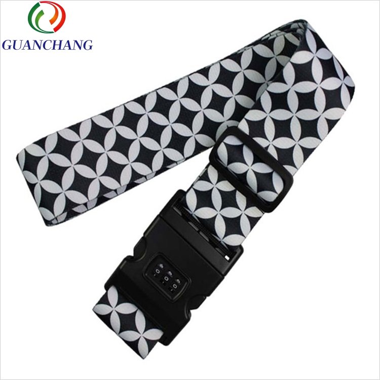Adjustable Suitcase Belts with Quick Release Buckle Non-Slip Security Belts & Suitcase Tags Travel Accessories for All Suitcase