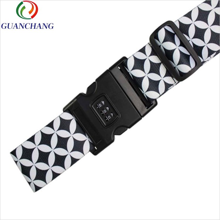 Adjustable Suitcase Belts with Quick Release Buckle Non-Slip Security Belts & Suitcase Tags Travel Accessories for All Suitcase