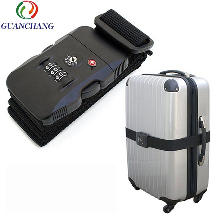 Adjustable Suitcase Belts with Quick Release Buckle Non-Slip Security Belts & Suitcase Tags Travel Accessories for All Suitcase