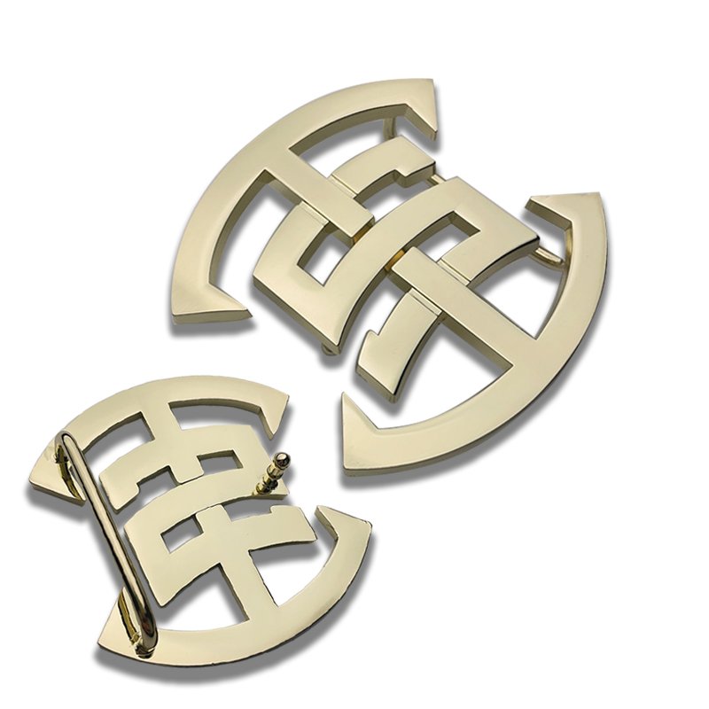 2024 New Products Metal Custom Logo Mens Solid brass Bulk Belt Buckles Wholesale