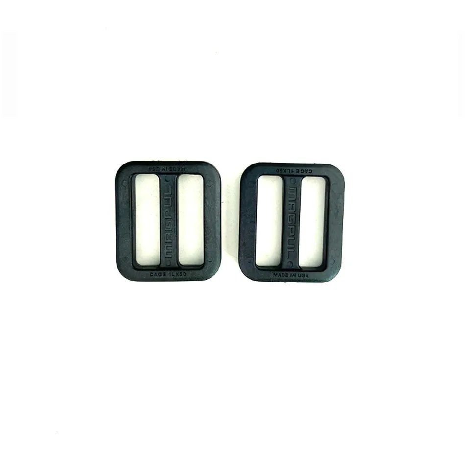 32mm 1.2Inch pom recycled China Buckle Manufacture Pom Belack Belt Buckle Tri glide for Nylon Webbing Adjustable Tri-glide