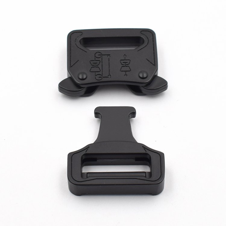 Tactical Molle Black Waist Belt Durable Strong Metal Buckle
