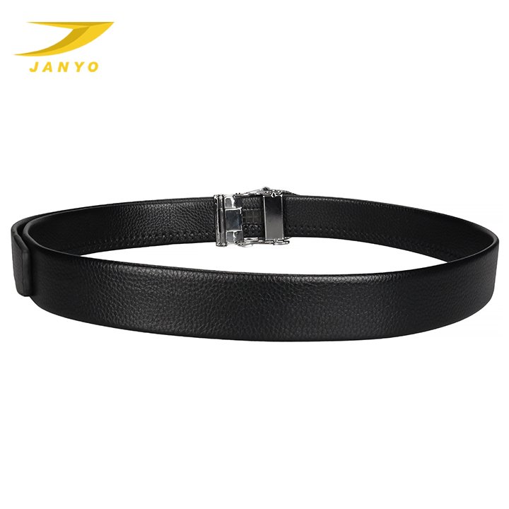 High quality genuine leather belt men's gift unisex fashion man slim belt automatic buckle