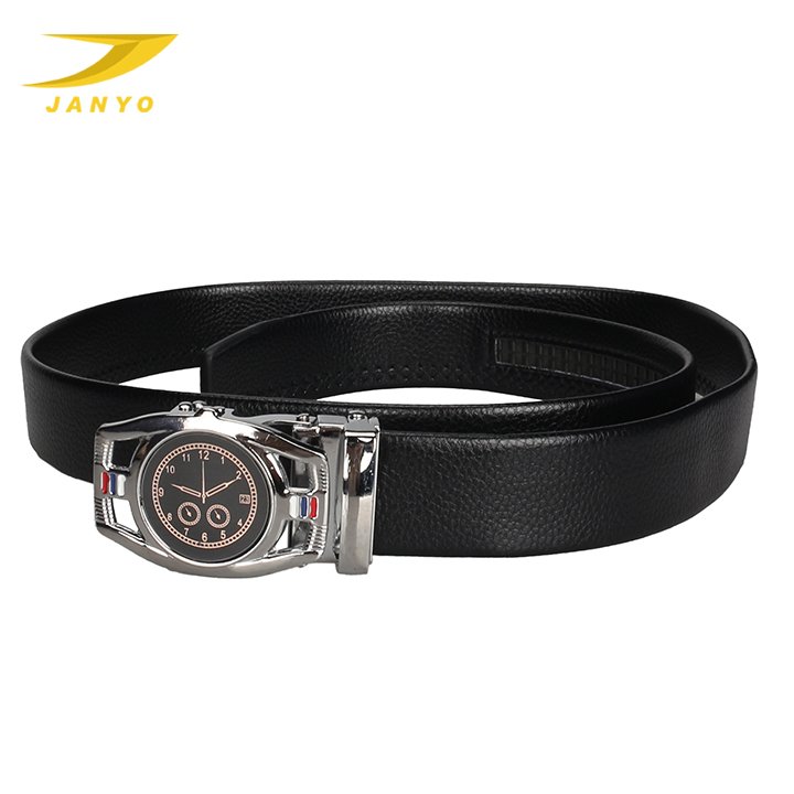 High quality genuine leather belt men's gift unisex fashion man slim belt automatic buckle