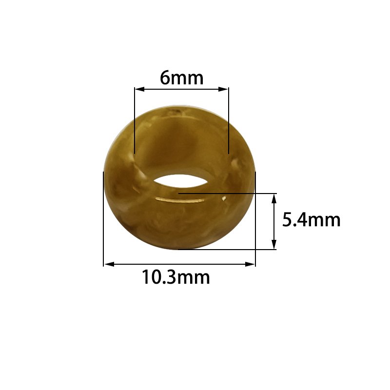 New trend Colorful Resin plastic beads stopper used for women swimwear accessories metal