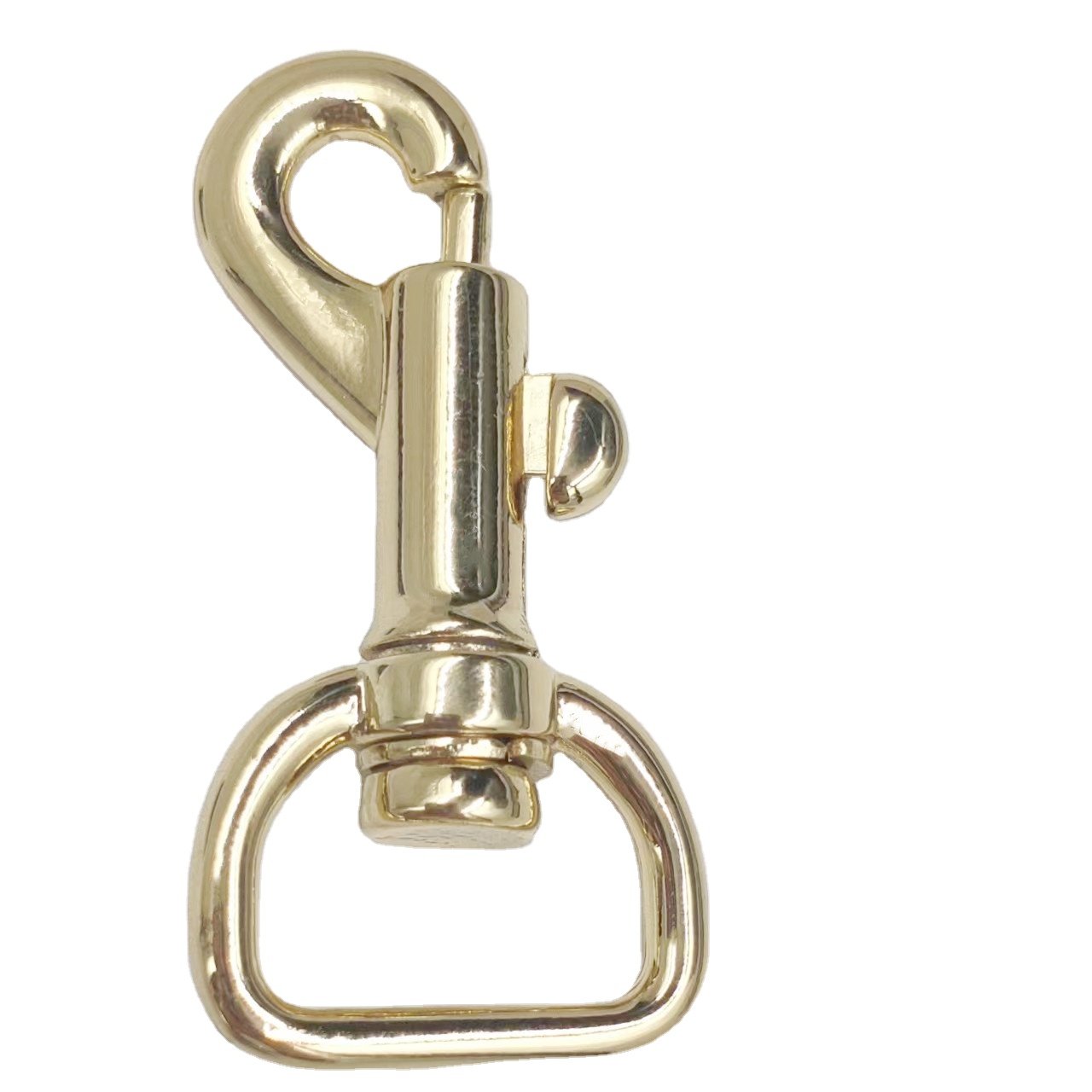 Wholesale Zinc Alloy Dog Hook Handbag Accessories Rotating Clasp For Webbing Strap Keychain Buckle Bag Snap Hook