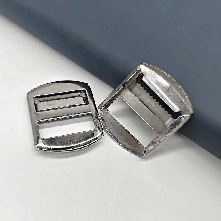 Customized Backpack Metal Adjustable Strap Buckle Webbing Metal Slide Buckle And Adjusters