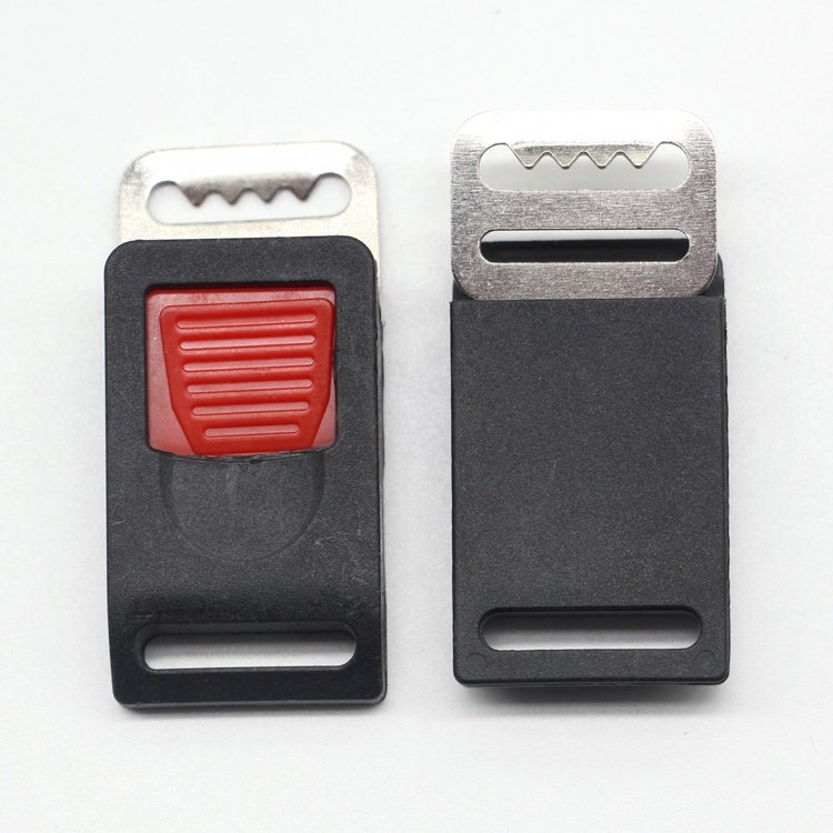 Portable Adjustable Safety Helmet Quick Release Buckle Professional Accessory for Helmet and Luggage Made of Durable Plastic