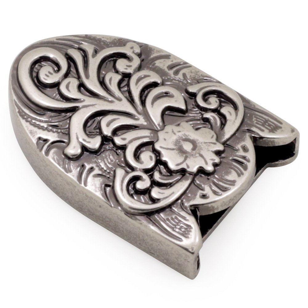 Custom High Quality 3-Set Buckle Antique Copper Brass Zinc Alloy Flower Buckle Custom Logo Belt Buckle for Leather Belt