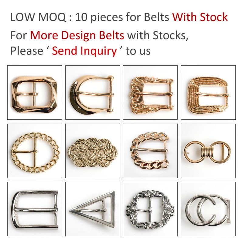 Custom High Quality 3-Set Buckle Antique Copper Brass Zinc Alloy Flower Buckle Custom Logo Belt Buckle for Leather Belt