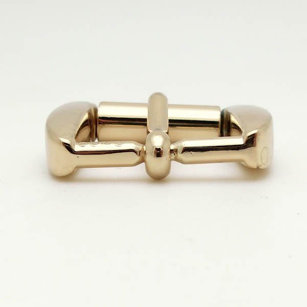 1 Inch Inner Width Gold Tone Single Prong Buckle With Roller Tube for Waist Belts Women Ladies Dress