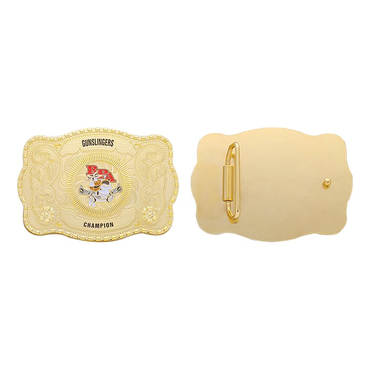 China Manufacturers 2D 3D Nickle Brass Gold Metal Mens Custom Belt Buckle