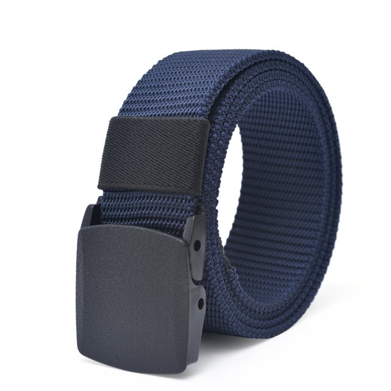 Wholesale Cheap Men's Nylon Fabric belt Plastic Buckle Outdoor Tactical Combat Belt Hunting Hiking Sports belt