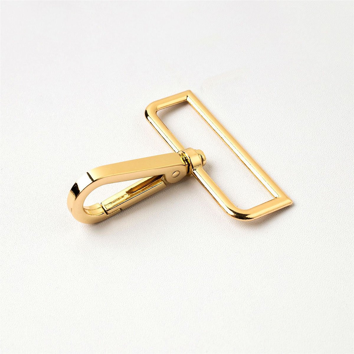 Customized Bag Hardware 20 25 38mm Making Buckles DIY Snap Hook For Bag Hardware Dog Hook Safety Metal Swivel Hooks For Handbag
