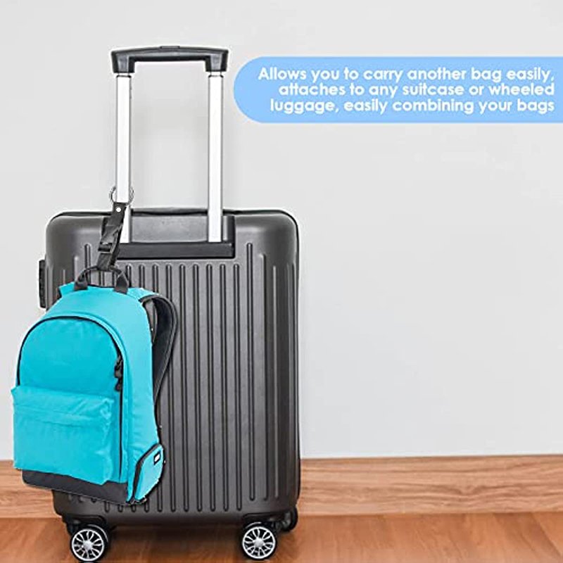 multifunctional luggage strap, jacket clip,strap buckle backpack external strap luggage adjustable travel box storage strap